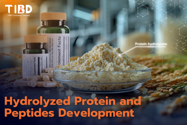 โปรตีนไฮโดรไลเสต Hydrolyzed Protein and Peptides Development