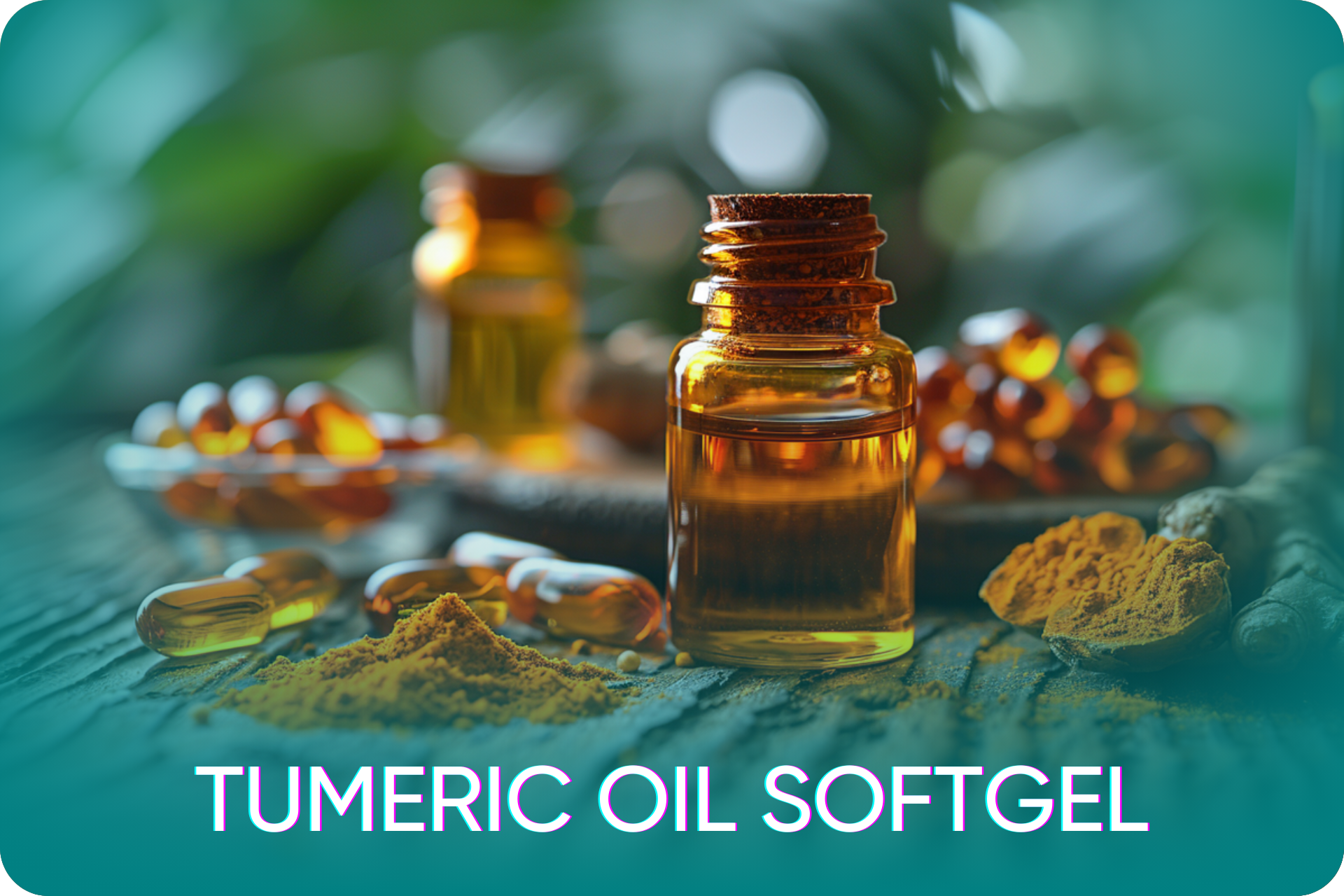 Turmeric Oil Softgel (น้ำมันขมิ้นชันสกัดเย็น)