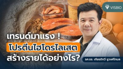 เทรนด์มาแรง ! “โปรตีนไฮโดรไลเสต” สร้างรายได้อย่างไร?