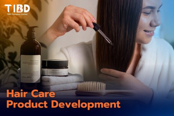 บริการพัฒนา สูตรผลิตภัณฑ์ดูแลเส้นผม (Hair Care Product Development) ครบวงจร โดย TIBD R&I Partner: ยกระดับแบรนด์สู่มาตรฐานระดับสากล