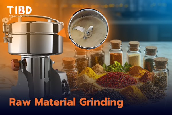 บริการ บดวัตถุดิบ (Raw Material Grinding)