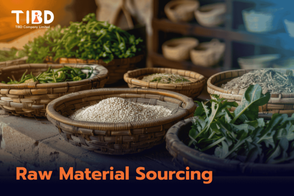 บริการจัดหาวัตถุดิบ (Raw Material Sourcing) เพื่อการพัฒนาสารสกัดและผลิตภัณฑ์จากวัตถุดิบธรรมชาติคุณภาพสูง