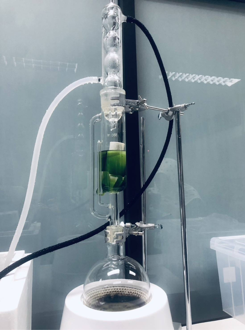 บริการสกัดด้วยวิธี Soxhlet ( Soxhlet Extraction )