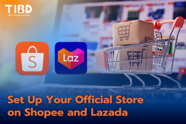 บริการ Setup ร้าน Official Store บน Shopee & Lazada